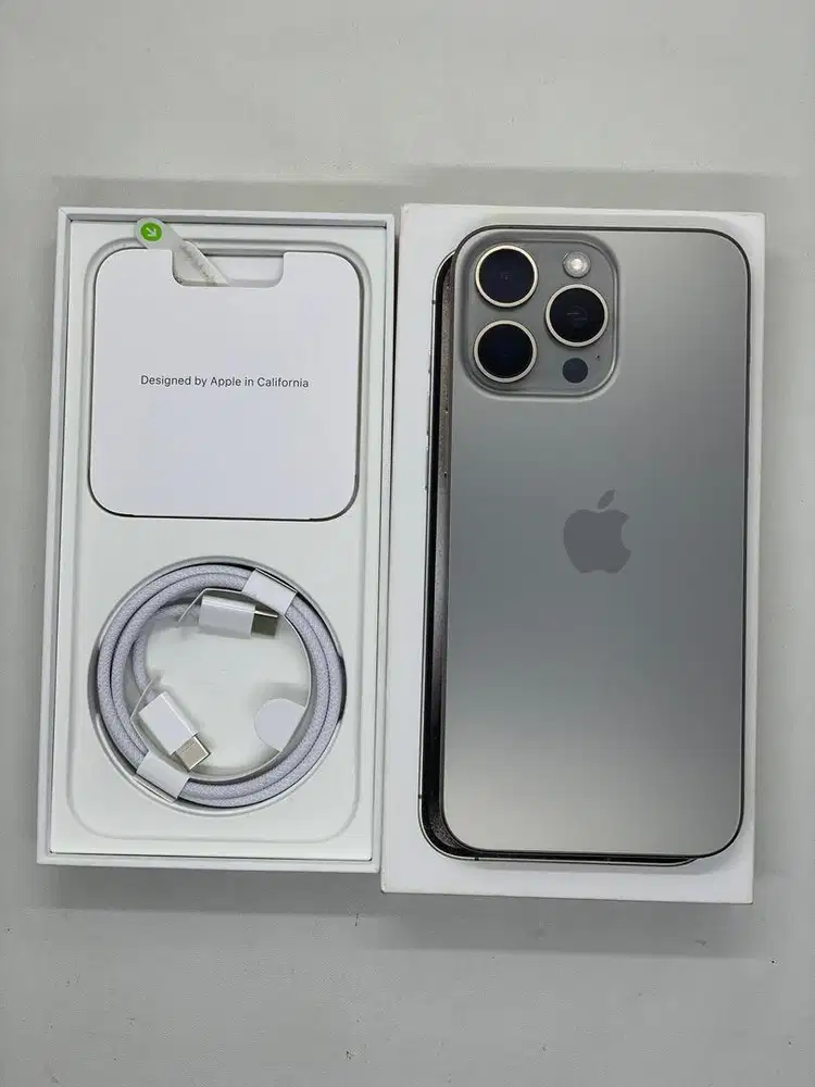 iPhone 15 Pro Max 512GB Resmi ex Digimap Natural Titanium