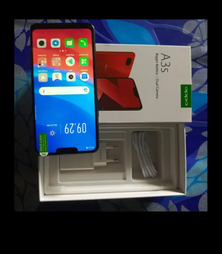 Jual hp baru Oppo a3s ram 6/128 layar 6,2 inch fulset