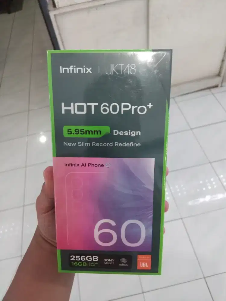 Infinix hot 60 pro+ 8/256 new