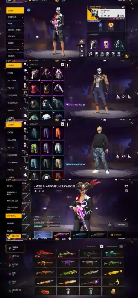 Jual akun yg minat su g chet