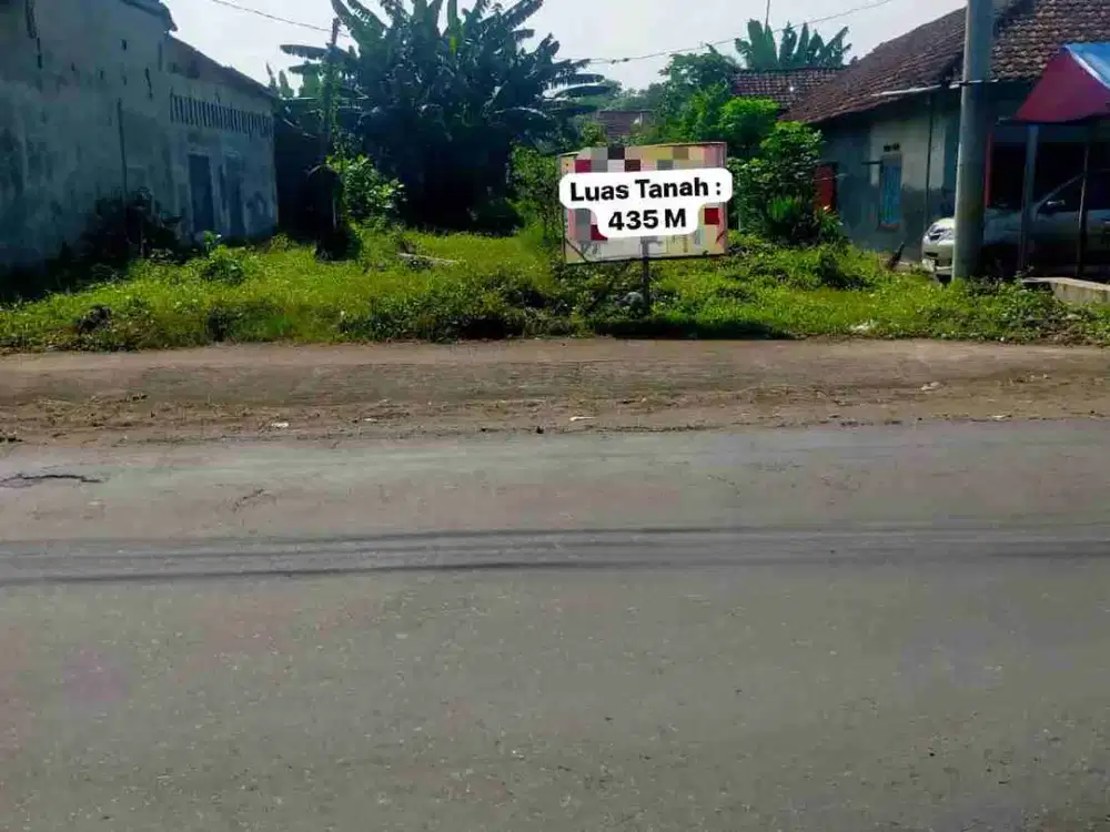 jual Tanah Bagus untuk usaha  showbroom ,cucian mobil ,toko sembako di jl. raya Jombang - Kandangan