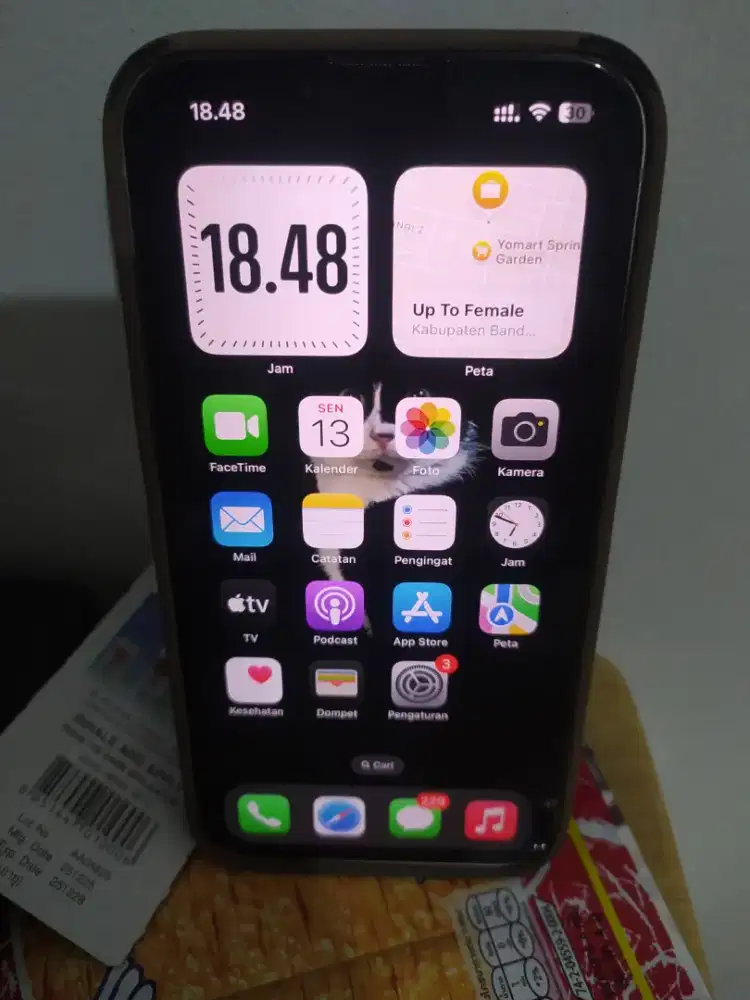 iPhone 13 128gb Starlight garansi iBox