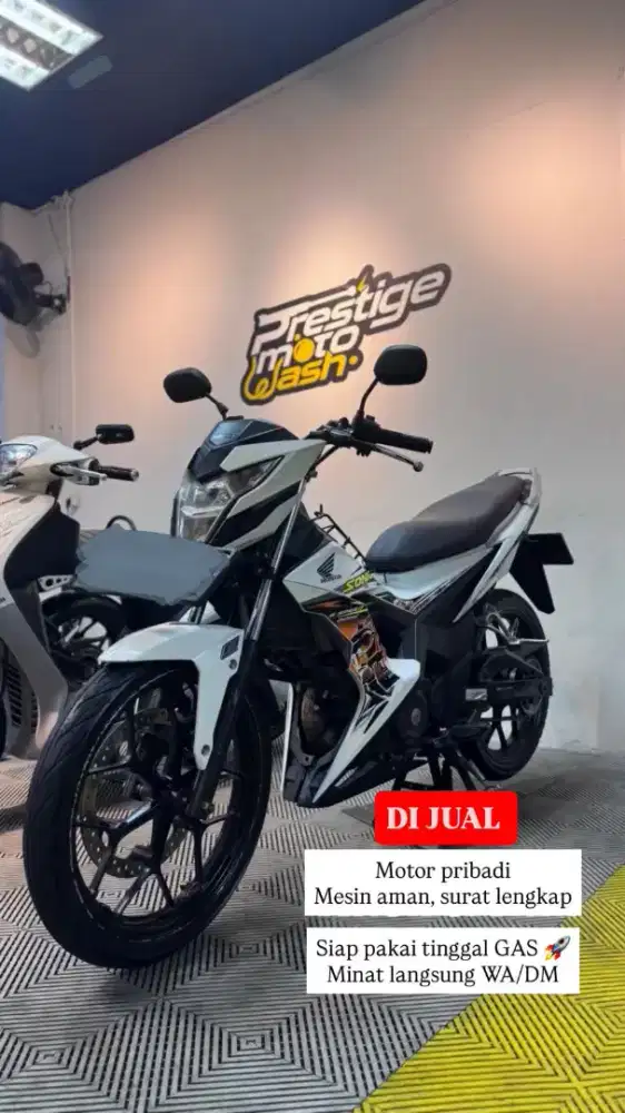 Honda Sonic 150R 2015 – Siap Pakai, Mesin Halus, Surat Lengkap