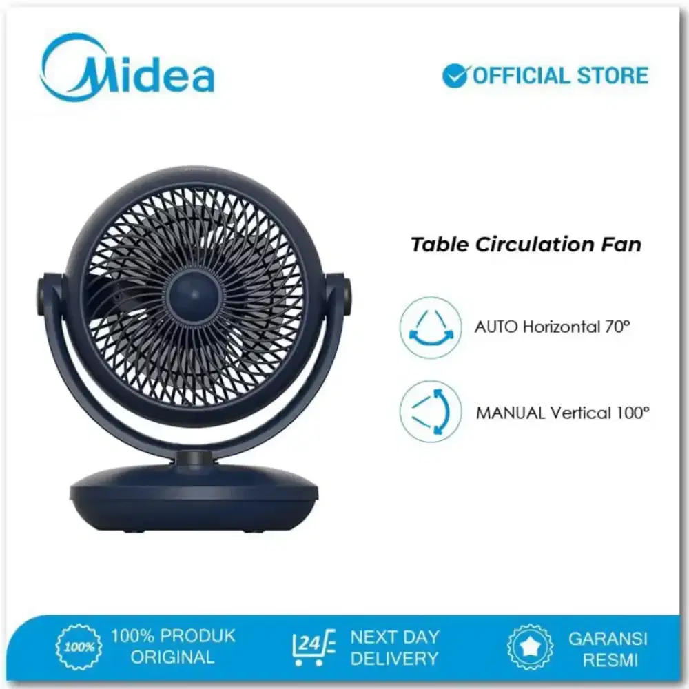 Midea kipas angin meja circulation desk fan
