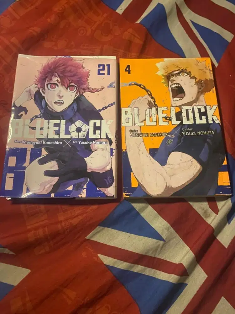 jual komik blue lock chapter 4 dan chapter 21