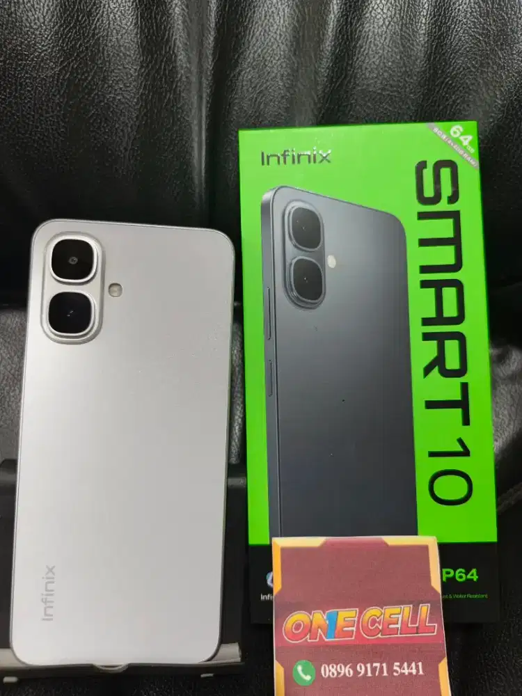Infinix Smart 10 Ram 4+4/64GB Fullset Ori Mulus