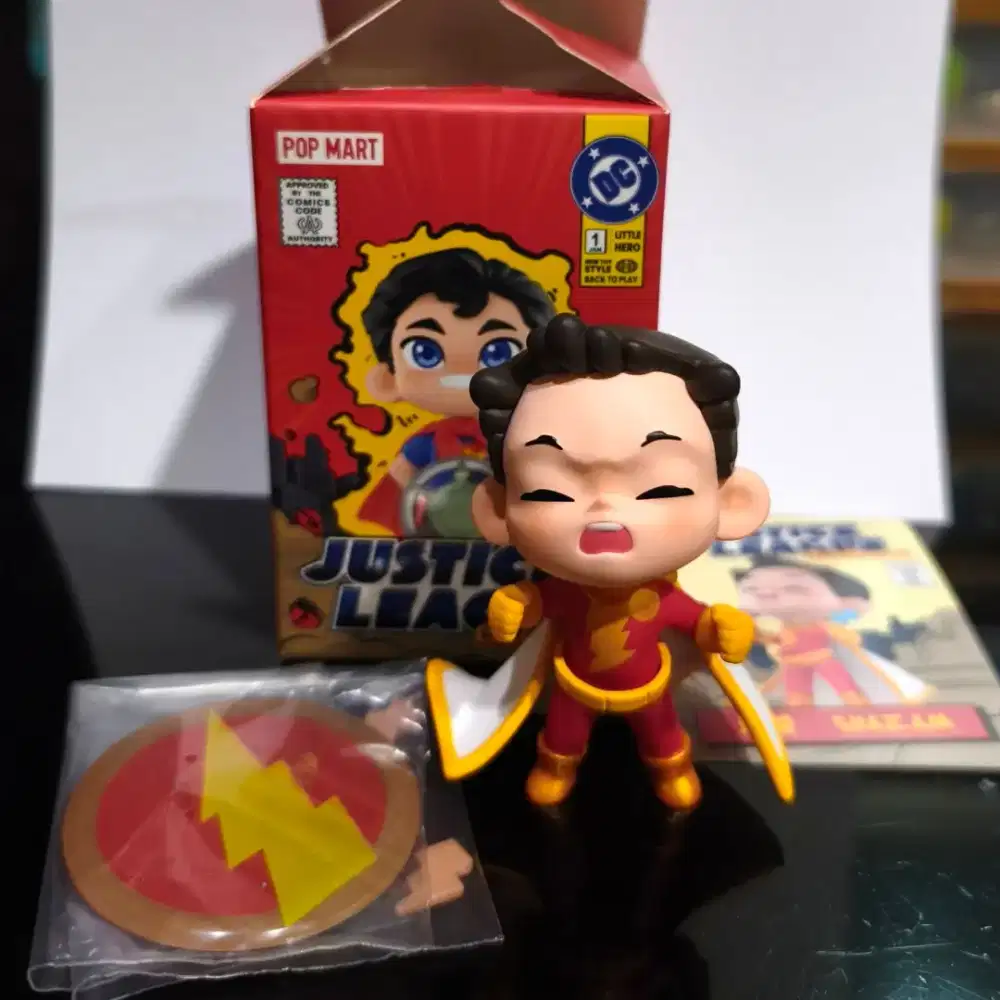 POP MART DC Justice League Childhood Series Action Figures - Shazam