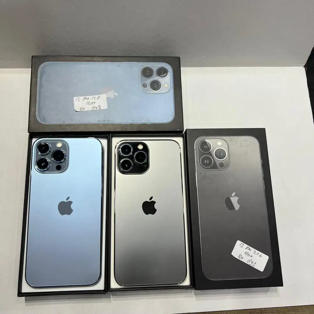 iphone 13 promax 256gb resmi ibox bh real bukan suntikan mulus fullori