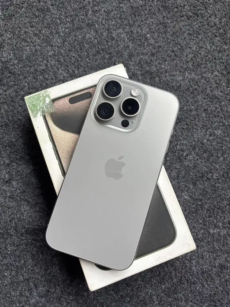 iPhone 15 Pro 128 GB Resmi Beacukai