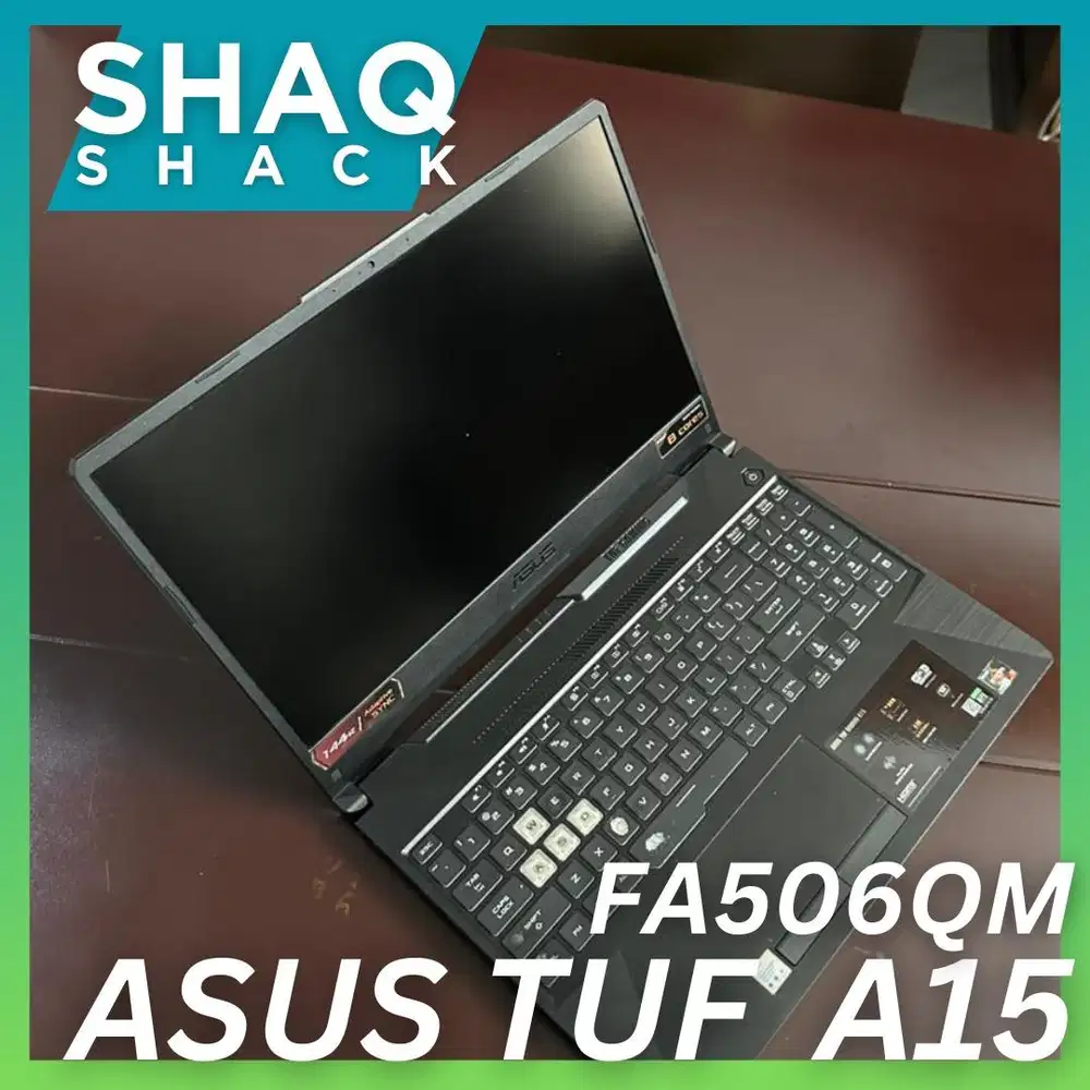 Di jual lapop ASUS TUF A15 / FA 506 QM