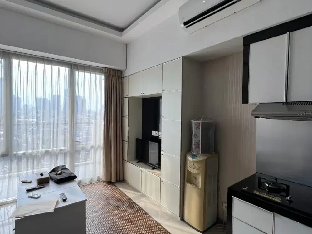 Disewakan Apartemen Ambasade Residence 1 Br Luas 60 M2 Siap Huni Kuningan Jakarta Selatan