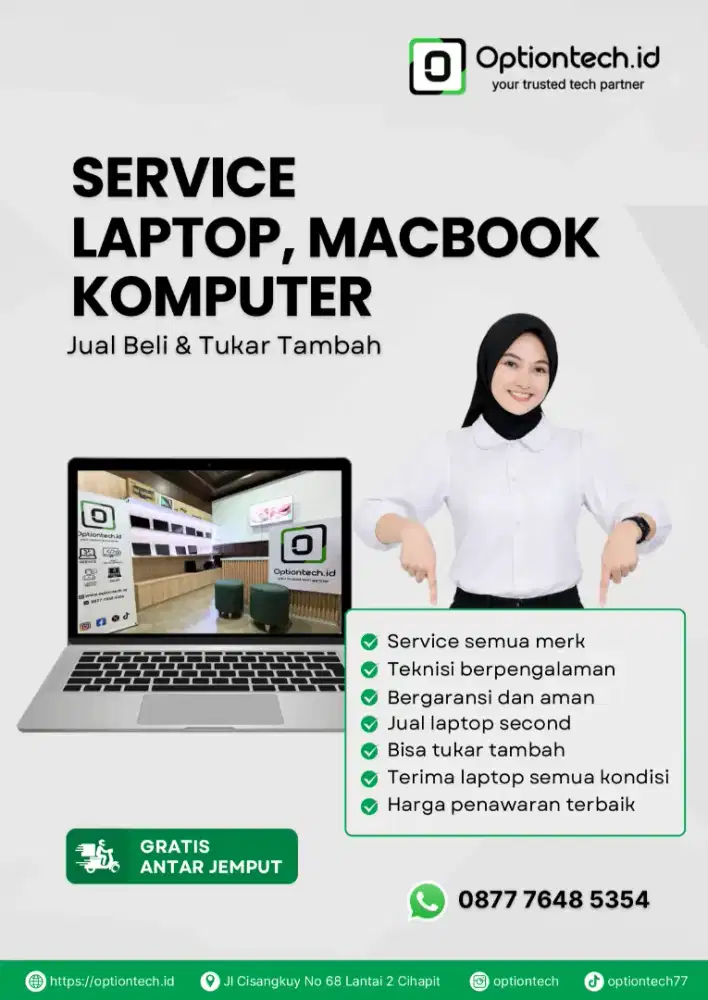 Service - Jual Beli - Tukar Tambah Laptop Terpercaya Di Bandung