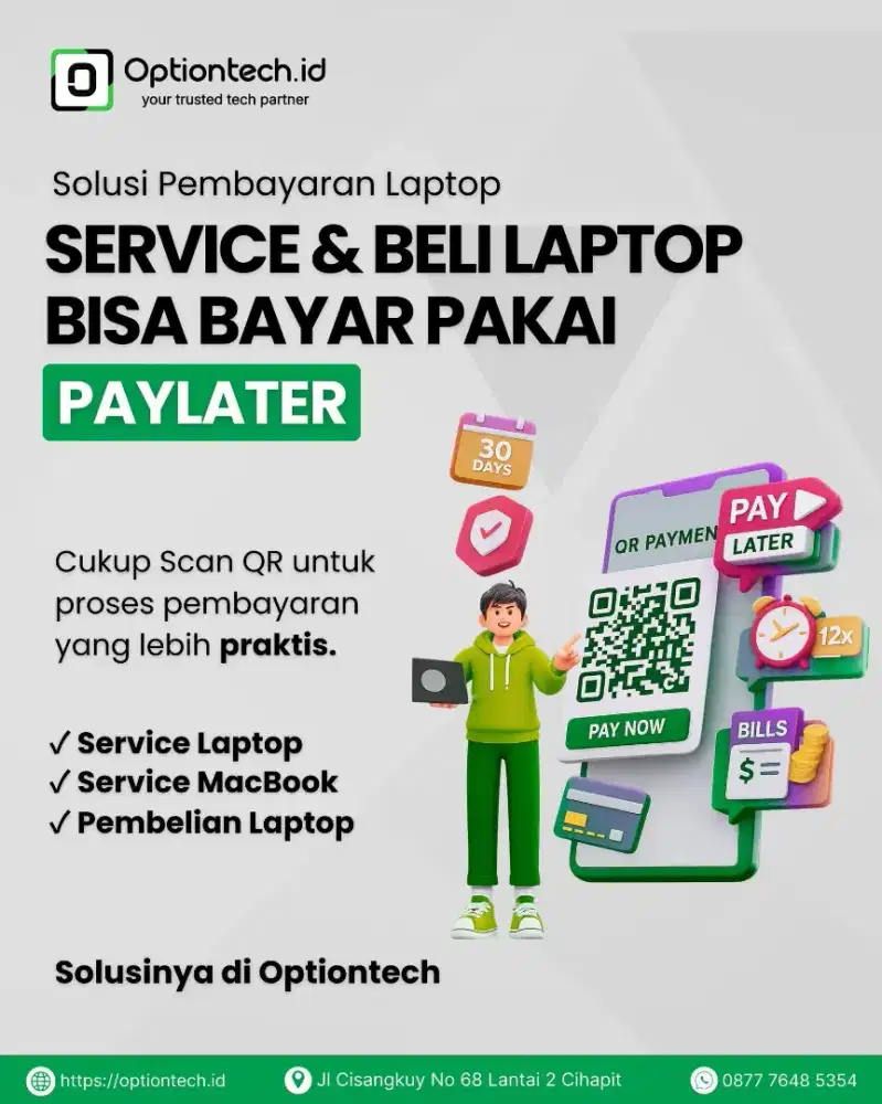 Service - Jual Beli - Tukar Tambah Laptop Terpercaya Di Bandung