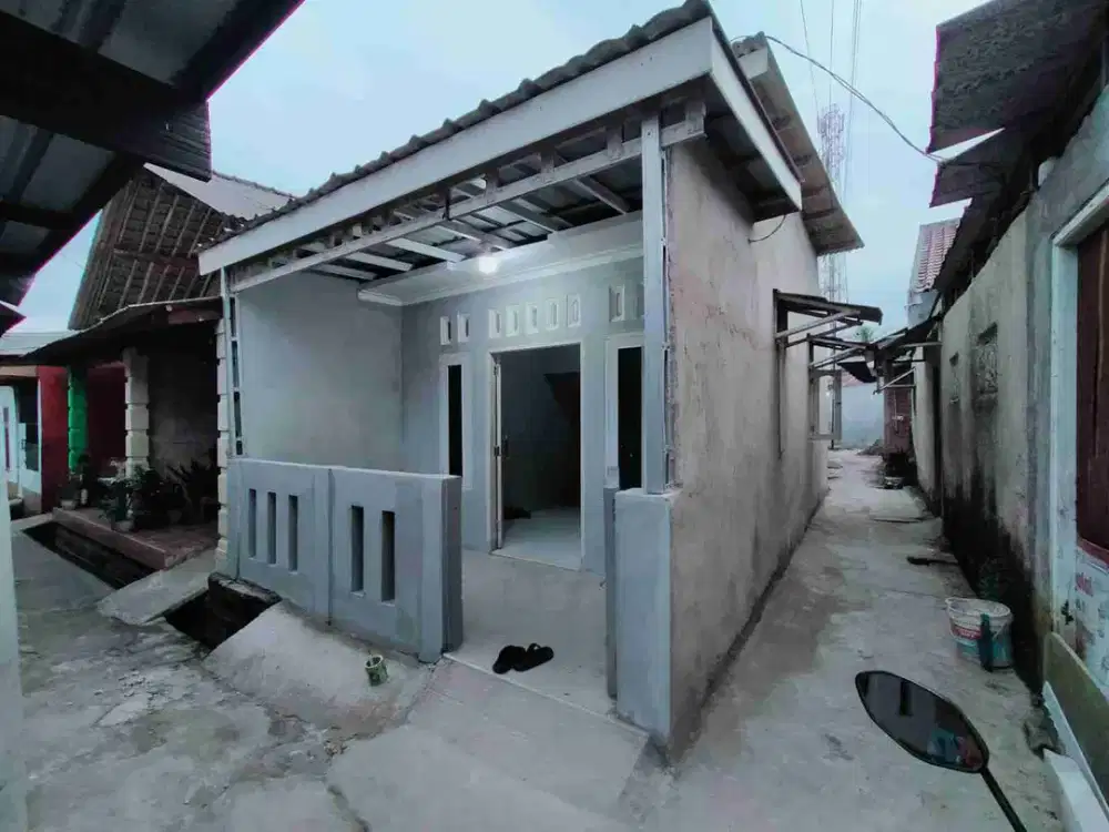 Siap huni legalitas SHM free pagar dan canopi..