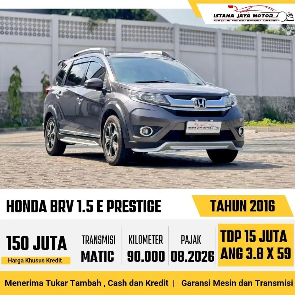 TANGAN 1 Honda BR-V 1.5 Prestige Automatic 2016