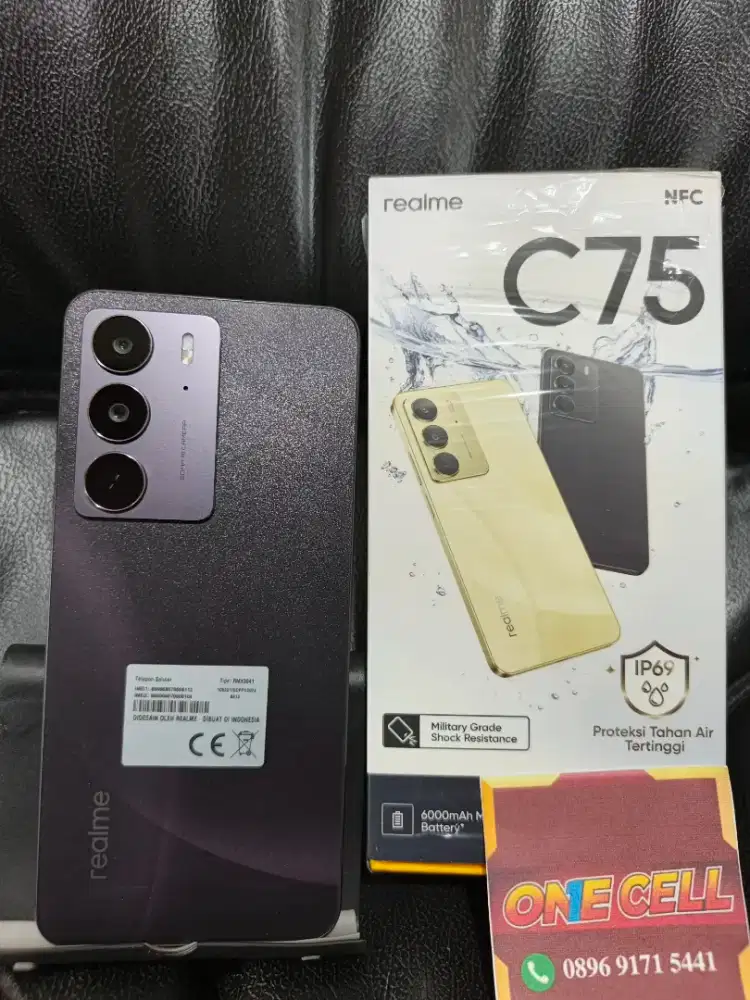 Realme C75 Ram 8+8/128GB Fullset Ori Mulus