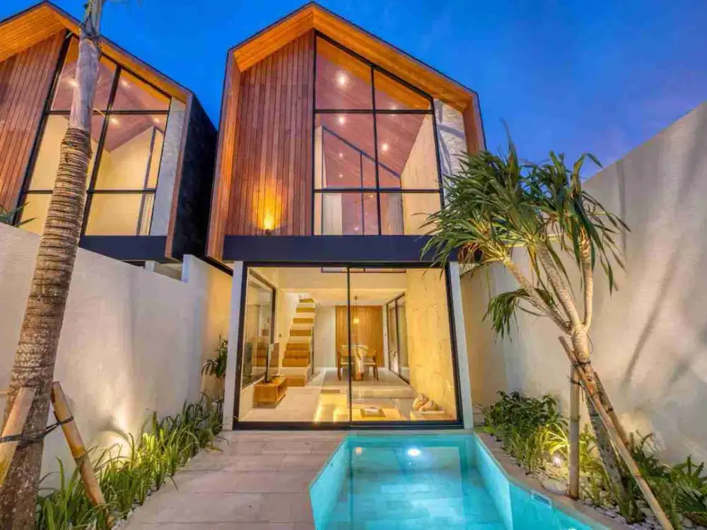 Di jual vila modern 2 lantai 2 bedroom dekat pantai Jimbaran