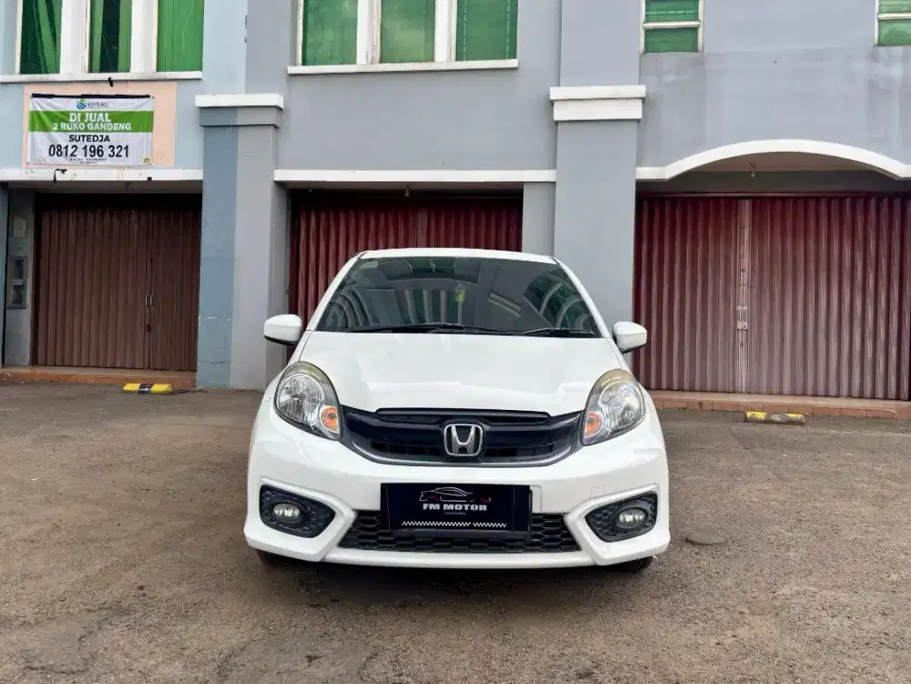 Honda Brio Satya E CVT 2017 AT 1.2, Km 97Ribu, Pajak Panjang