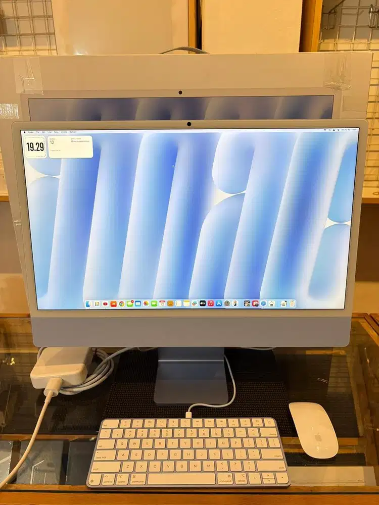 iMac Blue M4 16GB/256GB SSD Garansi Resmi iBox ID/A 3 April 2027