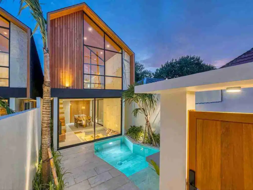 Vila siap huni 2 bedroom fully Furnished dekat pantai Jimbaran