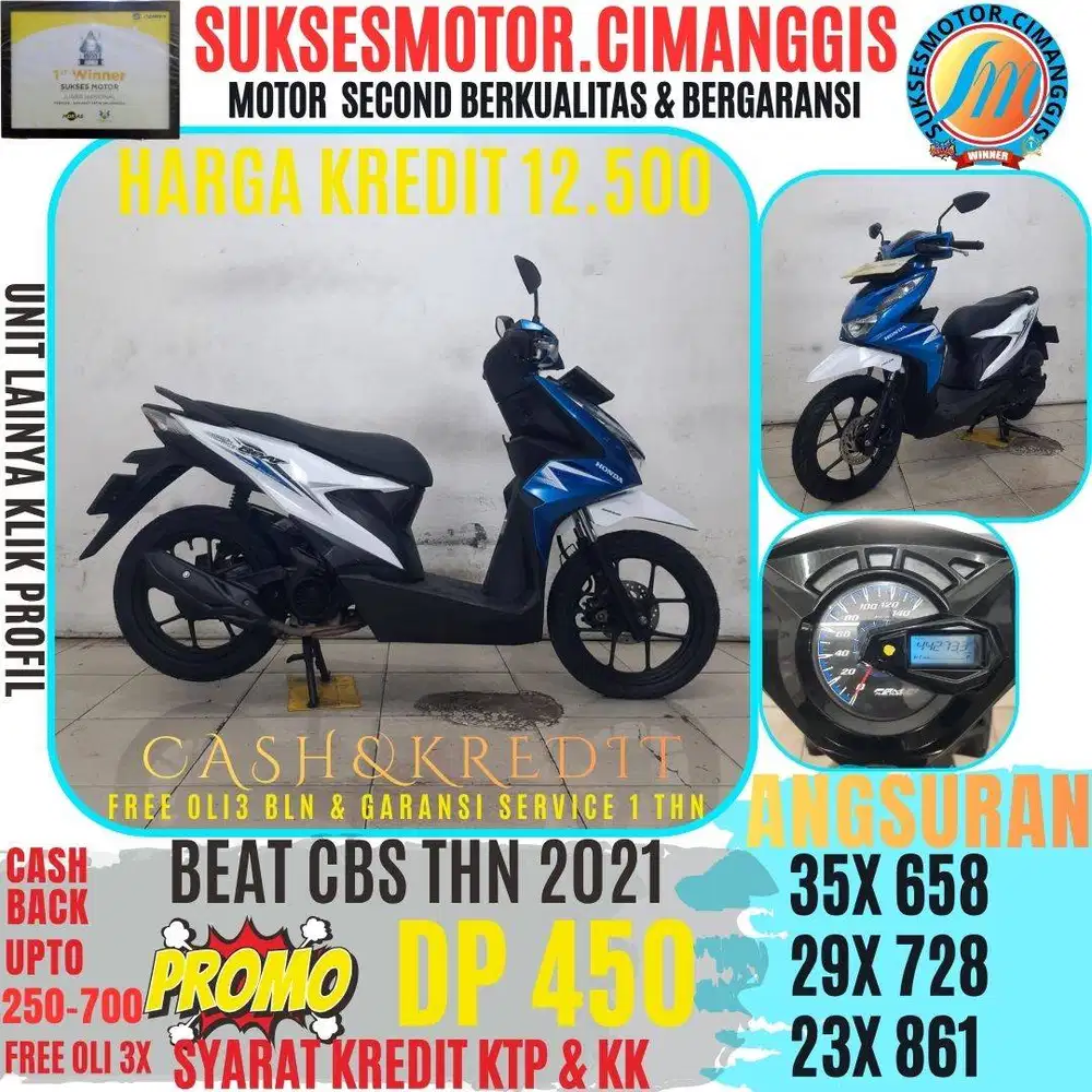 BEAT CBS PROMORTERMURAH CASHBACK UPTO700RIBU FREEOLI3X BERGARANSI
