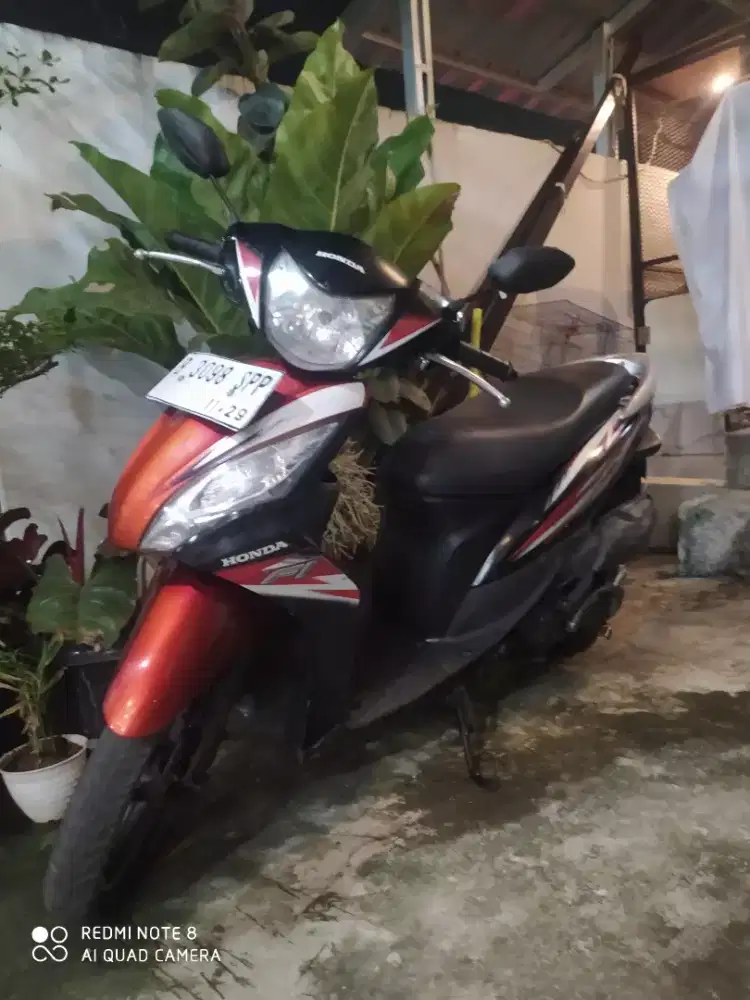 HONDA SPACY F1 th 2014 INJEKSI CET STRIP MASIH ORISINIL