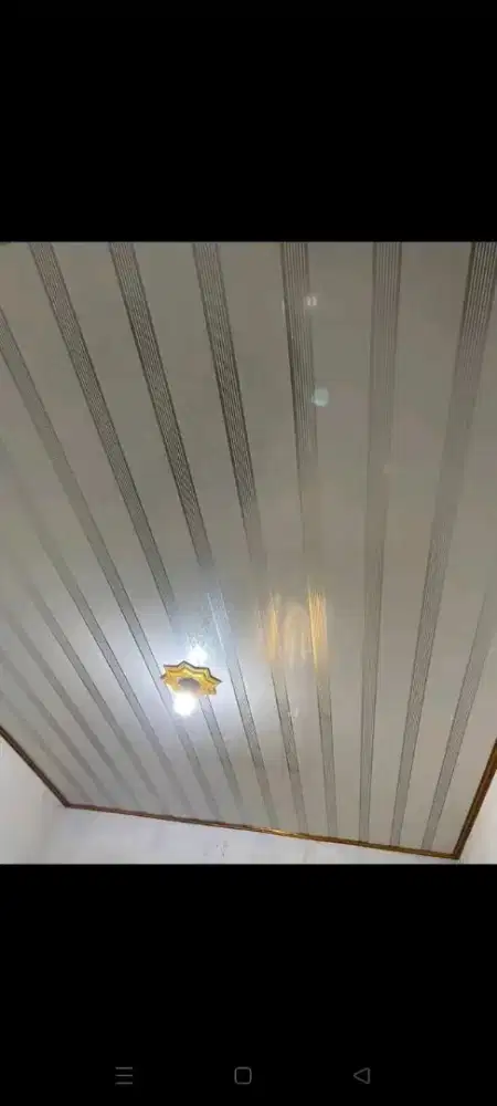 plafon PVC terpasang