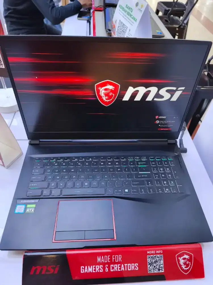 LAPTOP MSI INTEL CORE I7 RTX PROMO CICILAN BUNGA RINGAN TANPA DP