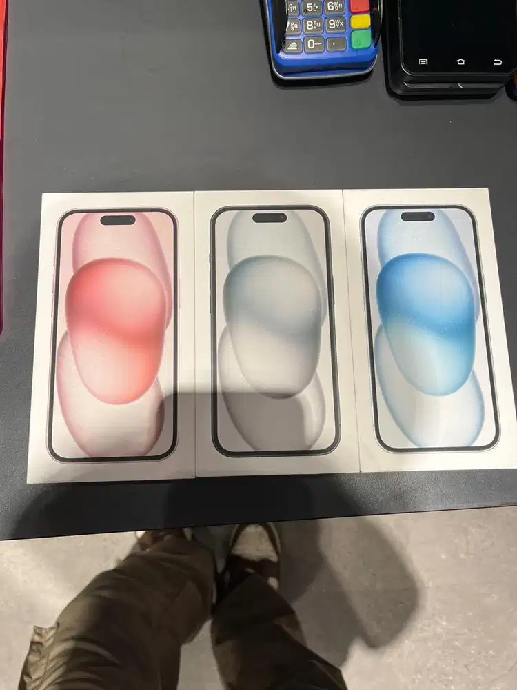 PROMO !! IPHONE 15 256GB NEW SEGEL RESMI IBOX/APPLE