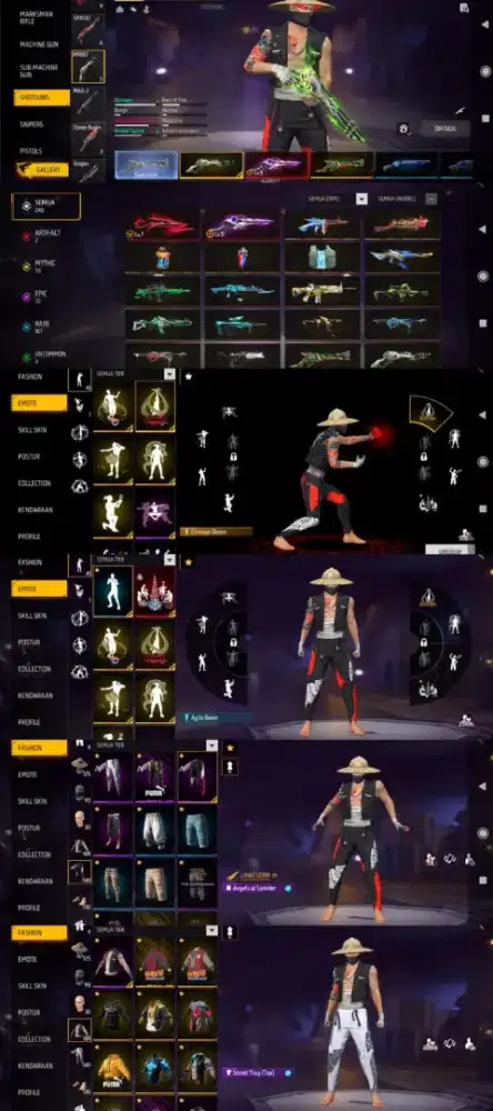 Di jual akun ff amanah