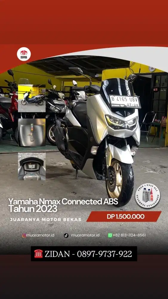 YAMAHA ALL NEW NMAX CONNECTED ABS 2023 !!!