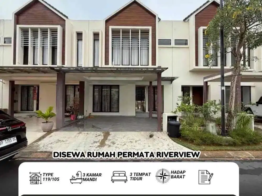 Disewakan Rumah Permata Riverview Baloi