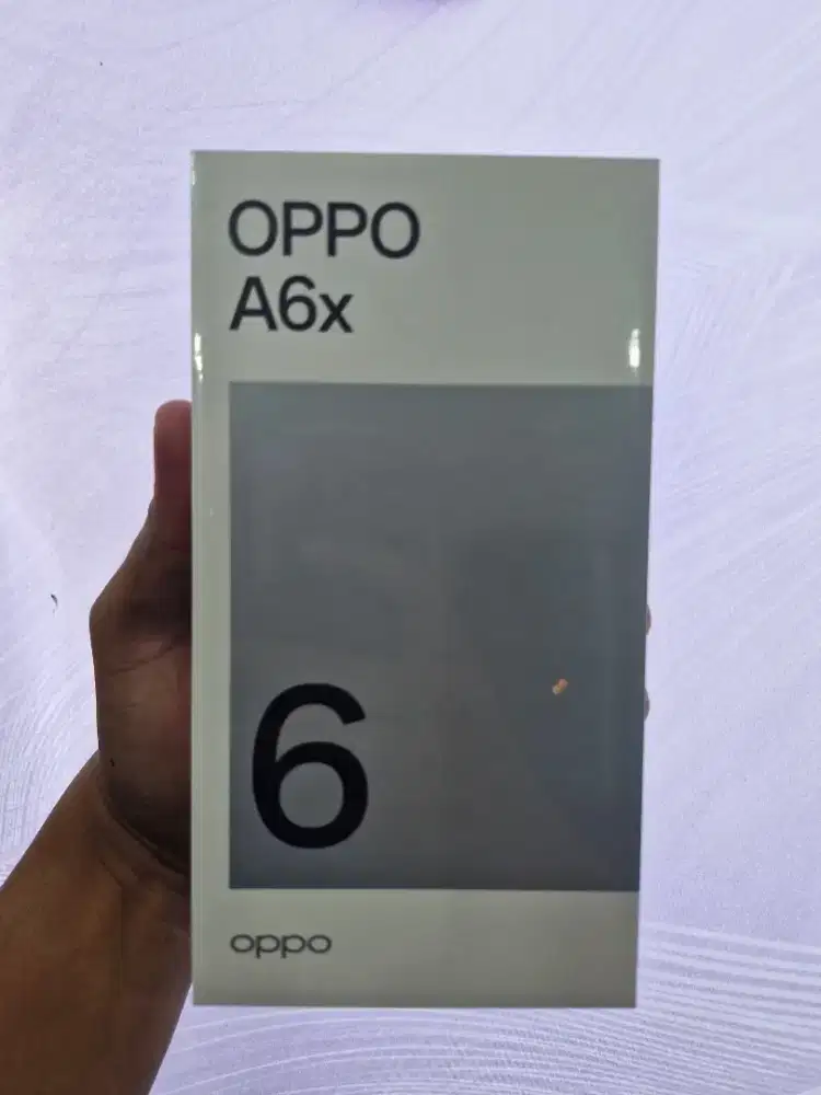 OPPO A6X 4/64 NEW 100% SEGEL