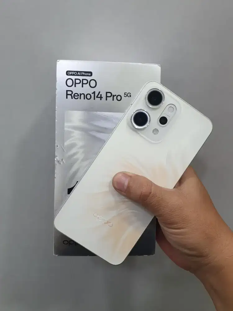 Oppo reno 14 pro 5g ram 12/512gb garansi fulset