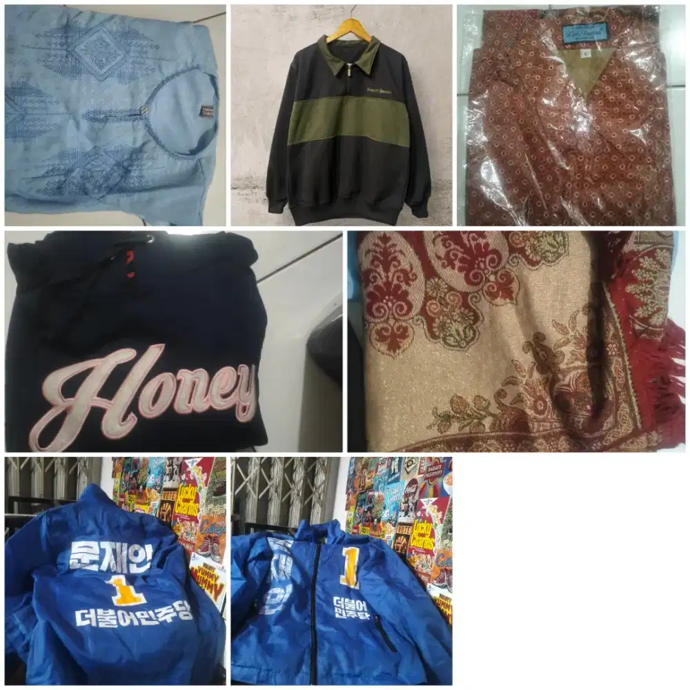 Pakaian layak pakai ambil semua buat ongkos pulang