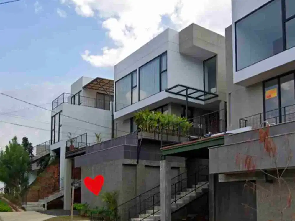 Rumah Full Furnished di Dago Village Bandung + Kolam Renang