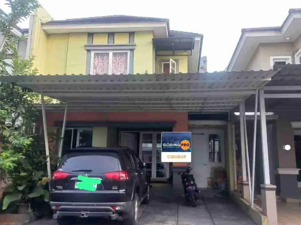 DIJUAL RUMAH SIAP HUNI 2 LANTAI DI KOTA WISATA CIBUBUR