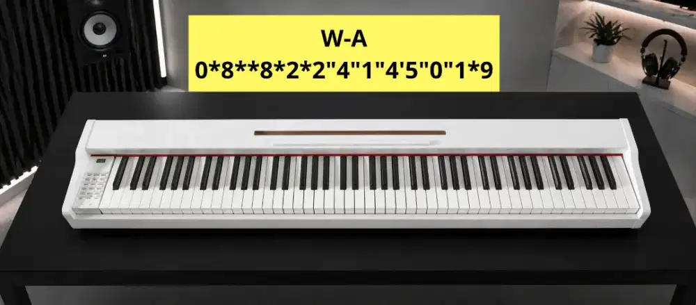 DIGITAL PIANO BENSTON 88 KEYS WEIGHTED KEYS MULUS BANGET 99% BARU