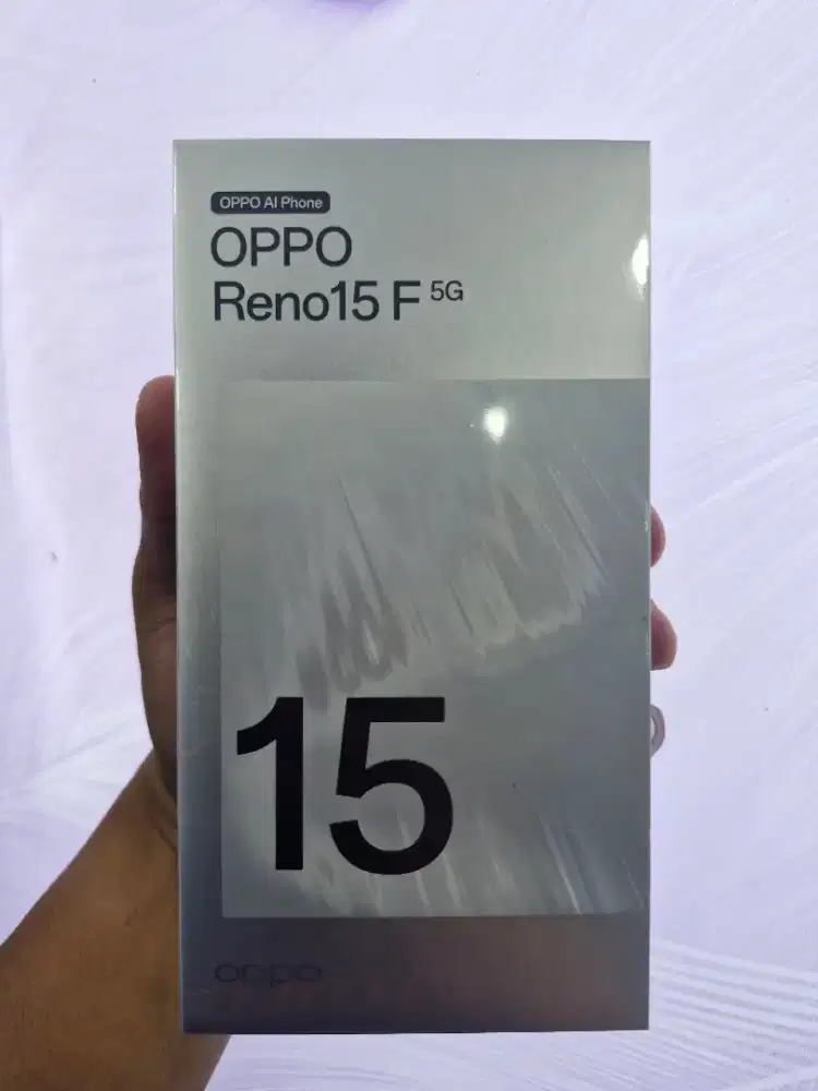 OPPO RENO 15F 5G NEW 100% SEGEL