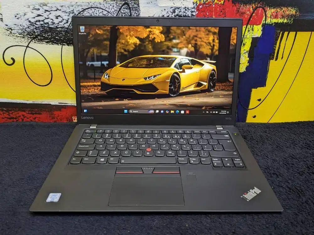 Laptop Thinkpad T470S Core i5 6300U 8/128 Slim Touchscreen