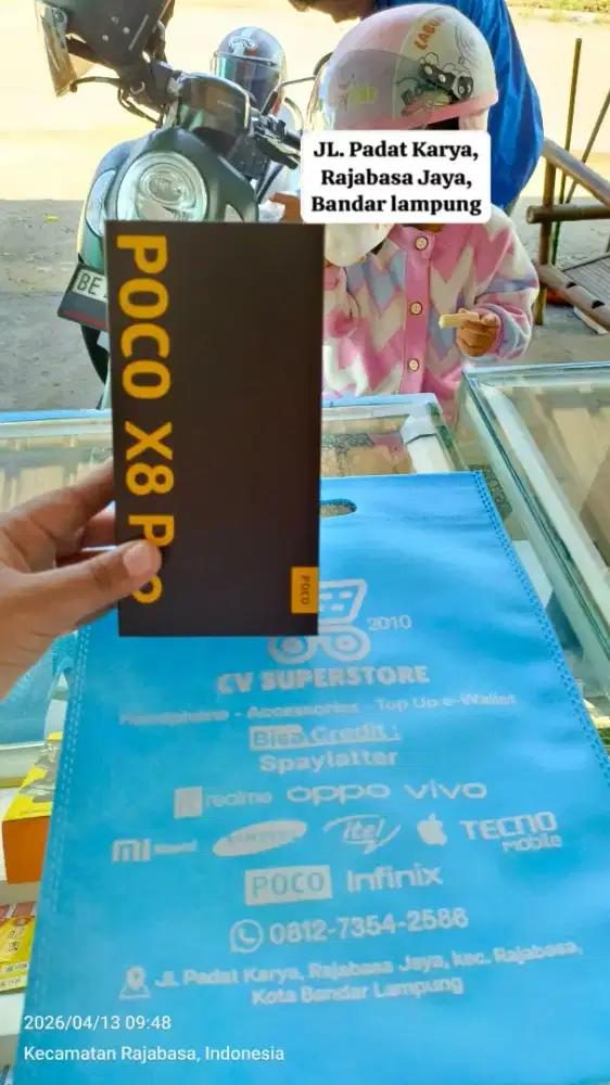 POCO X8 PRO 5G SEGEL BNIB ORI NO REPACK GARANSI RESMI