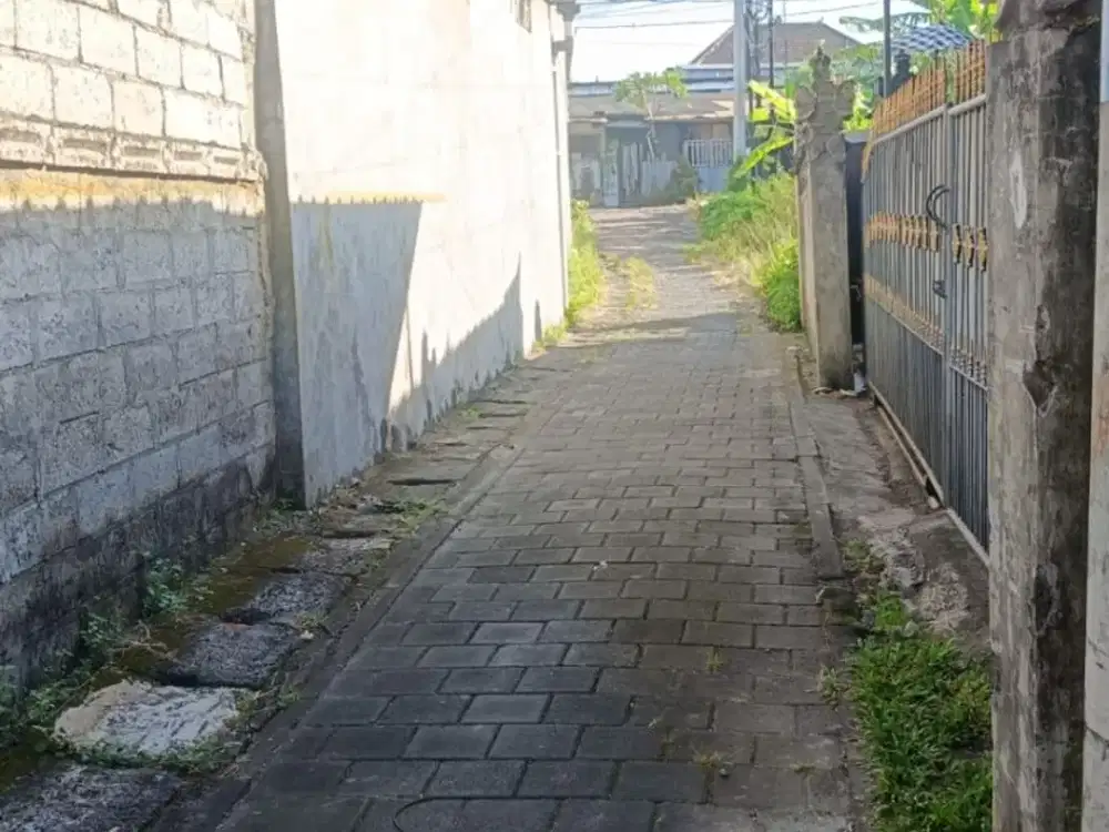 Di jual tanah kontur datar siap bangun Lokasi jalan gunung guntur Denpasar barat