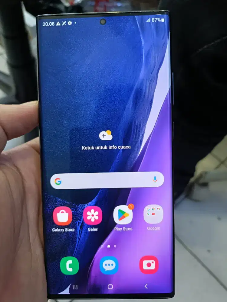 Samsung Note 20 Ultra ram 8/256 ex resmi Sein batangan mulus no minus