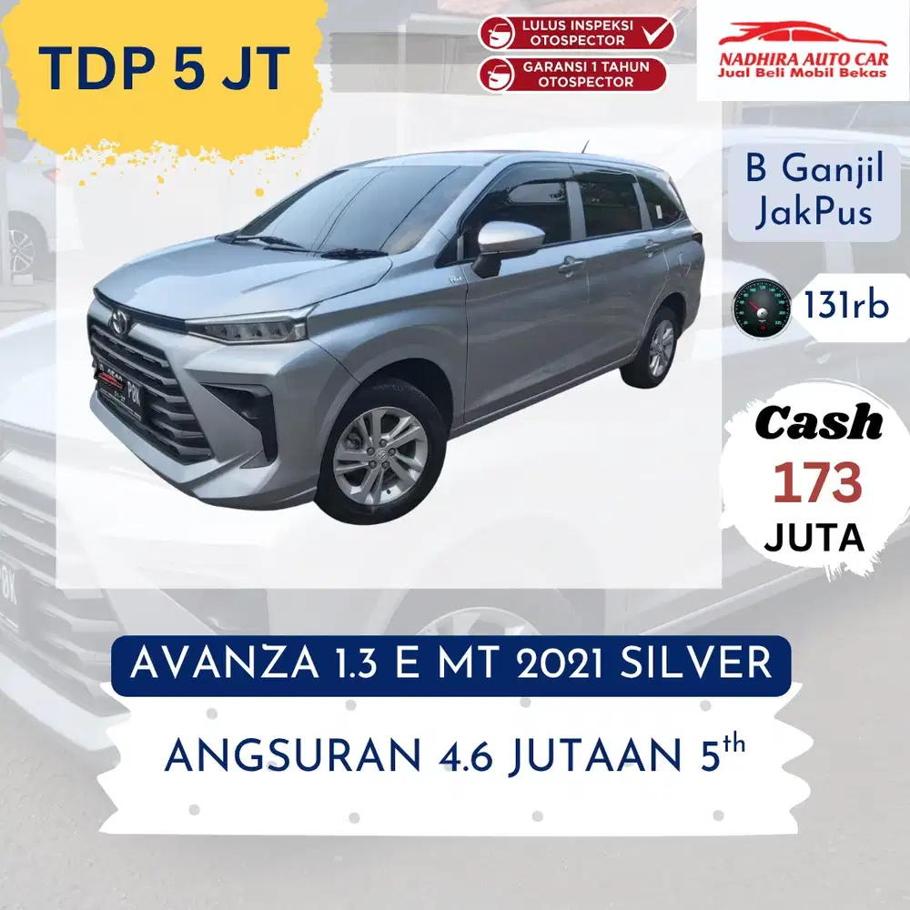 Toyota Avanza 2021 Bensin