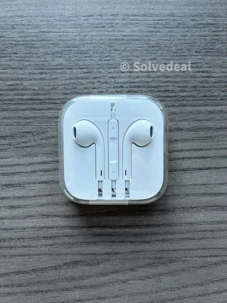 Apple EarPods 3.5mm Original Headphone Jack Classic Suara Jernih Baru