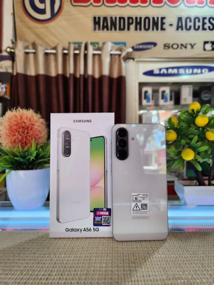 Samsung A56 5G Ram 12+12Gb/ 256Gb Fullset Mulus Original 100% Like New