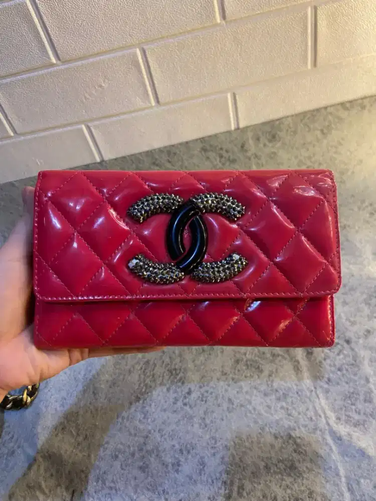 Dompet chanel fucia