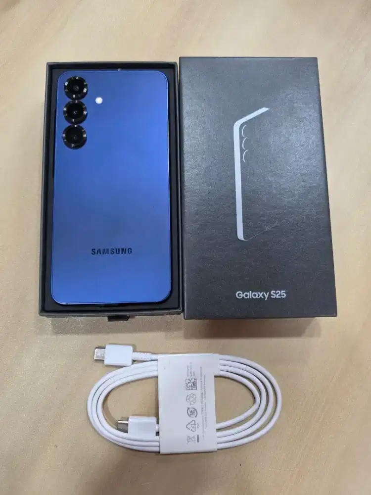 SAMSUNG S25 256GB Second Like New - Garansi Panjang