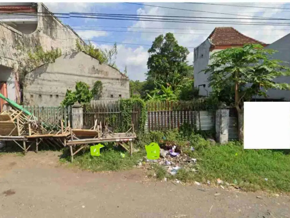 Dijual Tanah strategis Jalan Utama Provinsi lokasi Gambirono Krajan , Bangsalsari Jember