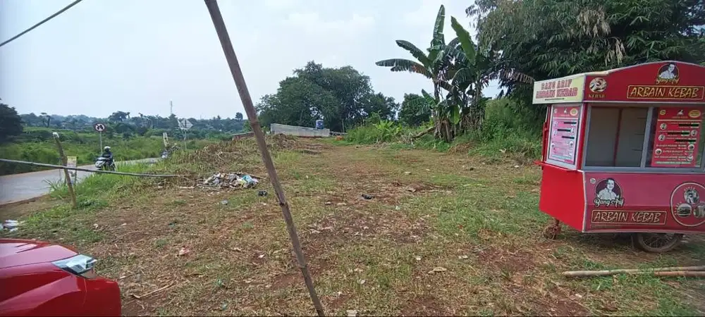 DISEWAKAN CEPAT TANAH BOGOR DEPAN JALAN RAYA NEGO